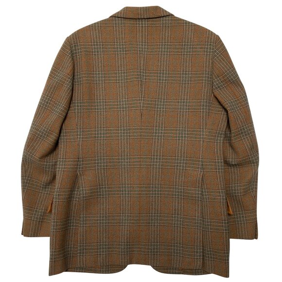 Henry Smith (England) Drape Cut, Prince of Wales Check, Estate Tweed - Picture 8 of 8